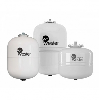 Мембранные баки для ГВС  Wester WDV