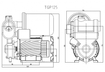 Мини станция Pumpman TGP125